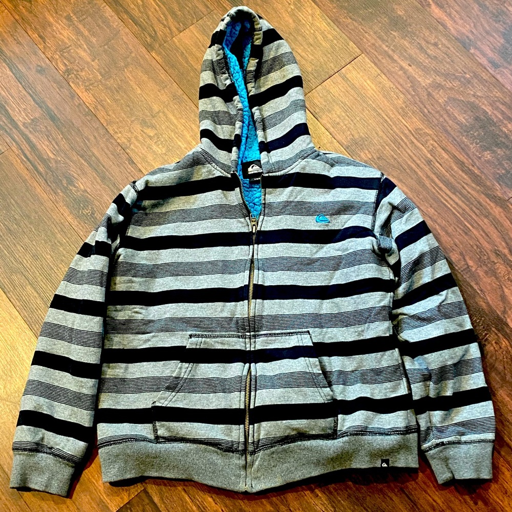 Quiksilver Youth Warm Fleece-Lined  Hooded Jacket (Boy’s 10-12)